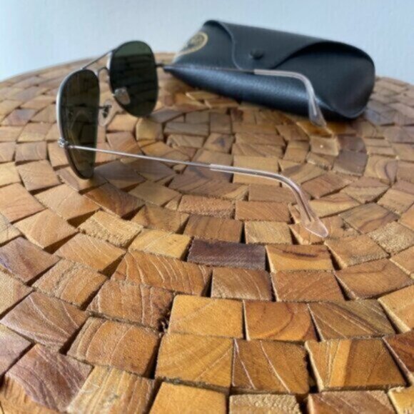 NEW Ray-Ban Aviator Classic Silver RB 3026 Sunglasses - Picture 12 of 14